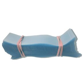 أشرطة انكماش شفافة من مادة PVC مقاس 100 مم × 56 مم 200 جرام - الكمية 500 - غير مثقبة in Kuwait