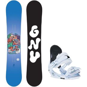 GNU Recess Youth Snowboard Package - Small in Kuwait