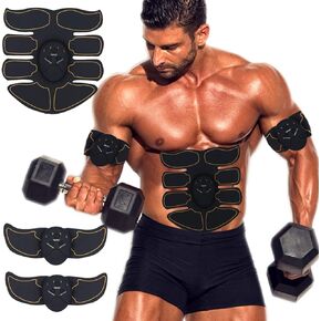 Fitness Belt Abs Stimulator Muscle Training Fitness Workout Equipment Ab Core Toner Belt for Abdominal/Arm/Leg For Home Use in Kuwait