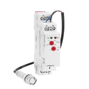1 قطعة GRB8-01/02 التبديل AC110V-240V ضوء الشارع الاستشعار Din السكك الحديدية وحدات التتابع 16A التبديل التلقائي (GRB8-01 AC110-240V) in Saudi Arabia