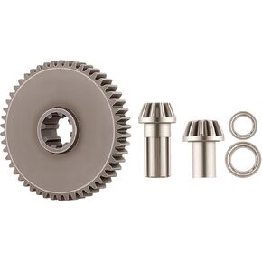 Steel Input Spur Gear & Bearing for HyperGO 1/16 H16BM H16PL H16GT H16DR 16207 16208 16209 16210 1/14 H14BM 14209 14210 14301 14303 Series Upgrades Part in Kuwait