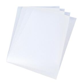 Large Rubber Non-Slip Grip Tape 8.2 x 11.8inches Waterproof Adhesive Anti-Slip Tape for Handles, Furniture, Bathtubs, Frames, Gaming Devices, and Other Indoor/Outdoor Uses , 4-Piece Set (Clear) in Kuwait