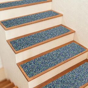 COSIMIXO Rubber Anti Slip Tape 6" x 30" -5 Packs-Blue Pool Rubber Grip Tape,Pool, Bathroom & Stair Outdoor/Indoor Safety - Waterproof Non-Slip for Wet Surfaces, Ship Deck, Showers in Kuwait