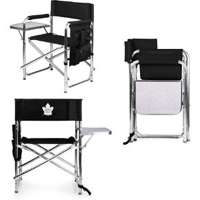 PICNIC TIME NHL Toronto Maple Leafs Sports Chair with Side Table - Beach Chair - Camp Chair for Adults in Kuwait