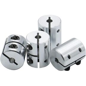 1PCS Rigid Shaft Coupler Clamp Coupling D20L25 5x8(D20L25-5X5) in Kuwait