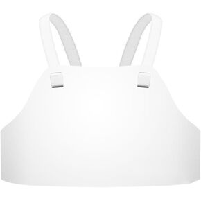 Fencing Chest Protector Lightweight Plastic Guard with Adjustable Elastic Straps for Foil Epee Saber Training in Kuwait