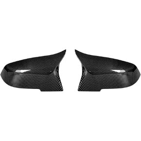 1 Pair Mirror Cover Cap Fit for 1234 Series X1/F20 F22 F30 F32 Replaceable Carbon Fiber Pattern Rear Mirror Cover Caps in Saudi Arabia
