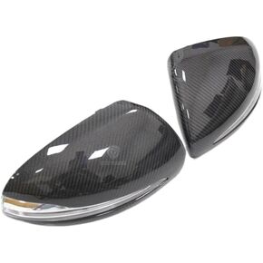 Carbon Fiber Mirror Cover Compatible with W205 W222 W213 W238 X205 C S GLC E Class 1 1 Replacement Style Only LHD in Kuwait