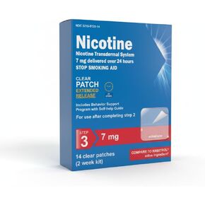 Nicotine Transdermal System Step 3 Stop Smoking Aid 7mg (2 week kit) in Kuwait
