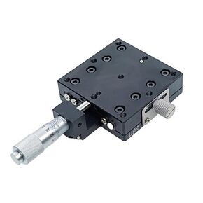 منصة الإزاحة اليدوية الخطية المرحلة X المحور 90 * 90 مم محطة التشذيب دليل الطاولة المنزلقة LX90-C LX90-L LX90-R عبر السكك الحديدية (LX90-R) in Kuwait