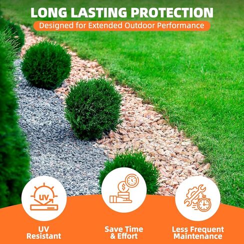 صمغ الصخور، 1 جالون من غراء المهاد للمناظر الطبيعية مع البخاخ، مادة لاصقة للغاية وموثق الحصى، مثبت حصى البازلاء غير السام، لاصق للمناظر الطبيعية للمسارات والباحات والحدود in Kuwait