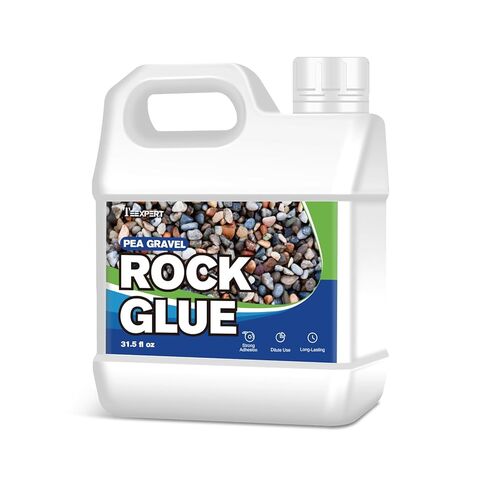 Teexpert Rock Glue for Landscaping, Pea Gravel Glue, Pebble Binder 31.5oz, Strong Rock Lock Stone Adhesive for Outside Garden Beds, Driveway Edges, Between Pavers, Fast Dry Eco Safe for Plants Pets in Kuwait