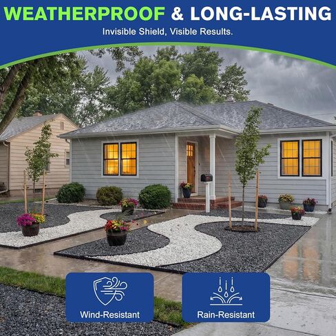 Teexpert Rock Glue for Landscaping, Pea Gravel Glue, Pebble Binder 31.5oz, Strong Rock Lock Stone Adhesive for Outside Garden Beds, Driveway Edges, Between Pavers, Fast Dry Eco Safe for Plants Pets in Kuwait