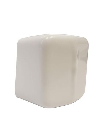 غطاء طرفي بلاستيكي أبيض مقاس 1-5/8 بوصة من Unistrut - مجموعة من 50 in Kuwait