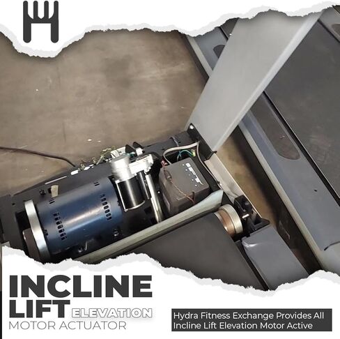 محرك رفع المحرك المائل HF Exchange 120 فولت، 27 دورة في الدقيقة، معدات تمرين لجهاز المشي، تشغيل هادئ للخدمة الشاقة، P/N 231224 يعمل مع Epic FreeMotion Gold's Gym 705 CT H90t in Kuwait