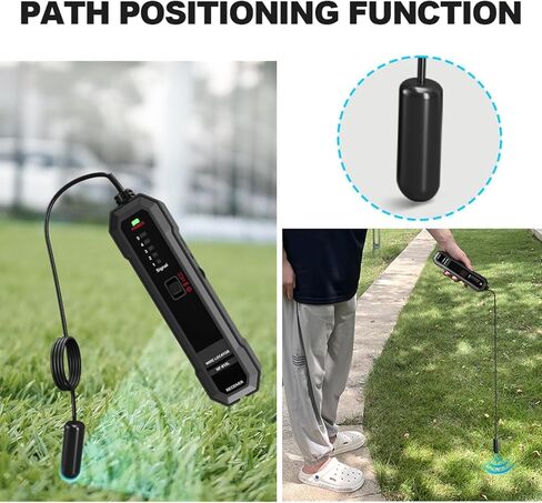 محدد موقع الأسلاك تحت الأرض، محدد موقع الكابل تحت الأرض لسياج الحيوانات الأليفة، صمام الرش المدفون، جهاز اختبار الكابل لتحديد موقع مجموعة مولد نغمة الري، جهاز تتبع الأسلاك الكهربائية تحت الأرض in Kuwait