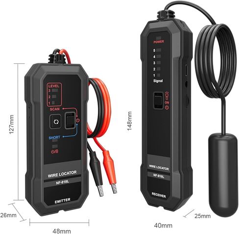 محدد موقع الأسلاك تحت الأرض، محدد موقع الكابل تحت الأرض لسياج الحيوانات الأليفة، صمام الرش المدفون، جهاز اختبار الكابل لتحديد موقع مجموعة مولد نغمة الري، جهاز تتبع الأسلاك الكهربائية تحت الأرض in Kuwait