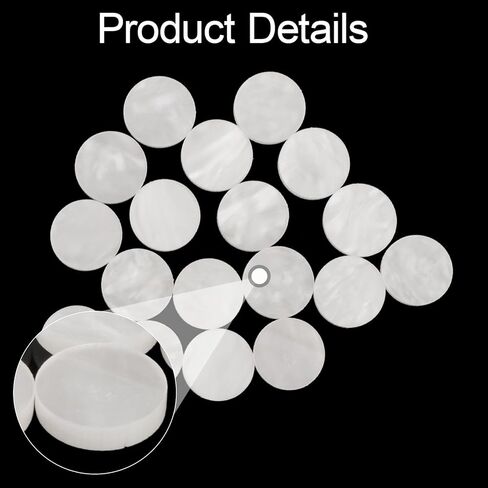 18 Pieces Pool Table Marker Dots Snooker Spot Professional for Billiards Practice,Billiard Spot Stickers,Locator,for Club Pub in Saudi Arabia