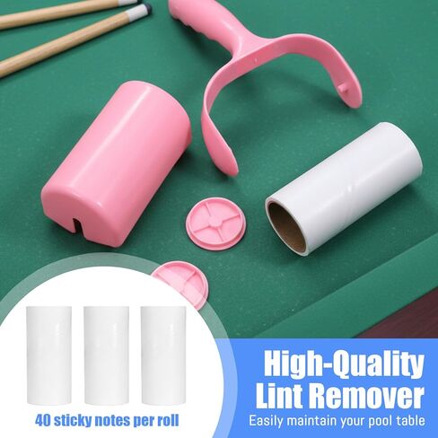 مجموعة فرش طاولة البلياردو مكونة من 10 قطع مع فرشتين خشبيتين وقماش تلميع الطويق، وتلميع جديلة وقماش التنظيف، ونقاط ماركر ولزجة، وإكسسوارات طاولة لينت رولربول in Kuwait