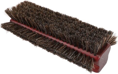 Billiard Table Brush, 3 Sided Wooden Horse Hair Pool Table Brush Cleaner with Horsehair Wood Handle for Cleaning Pool Tables Corner Edges, Burgundy in Saudi Arabia