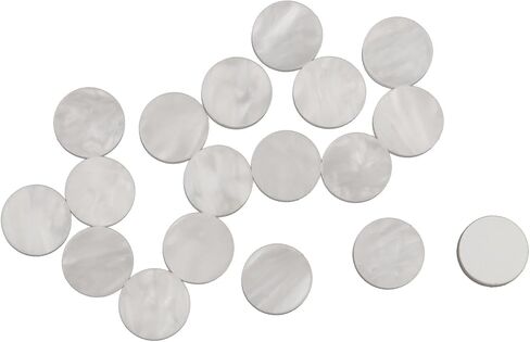 18 Pieces Billiard Spot Stickers, Professional Pool Table Markers,Acrylic Locator Dots for Billiards, Club & Pub Use in Saudi Arabia