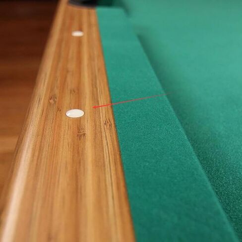 18 Pieces Billiard Spot Stickers, Professional Pool Table Markers,Acrylic Locator Dots for Billiards, Club & Pub Use in Saudi Arabia