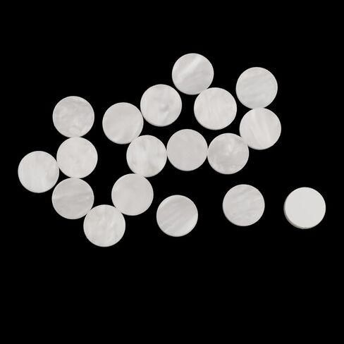 18 Pieces Billiard Spot Stickers, Professional Pool Table Markers,Acrylic Locator Dots for Billiards, Club & Pub Use in Saudi Arabia