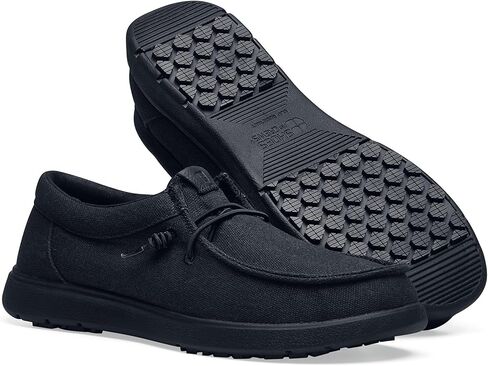 Shoes for Crews Women's Slip-Resistant Loafers - Comfortable, Water-Resistant, Non-Slip Shoes for Women in Retail, Hospitality & Food Service - Laguna Moc in Saudi Arabia