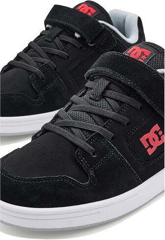 حذاء تزلج DC Shoes Kids Manteca 4 V أسود/أحمر in Saudi Arabia