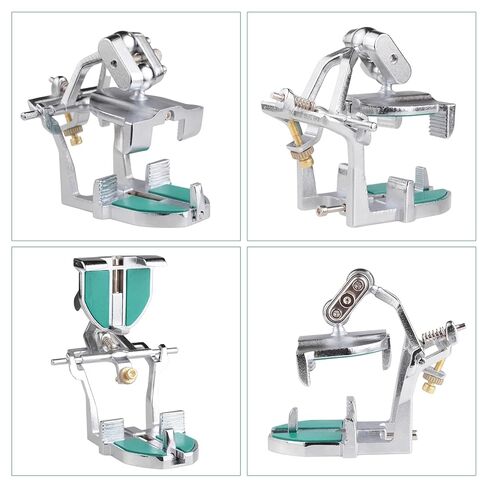 REEHUT Dental Universal Articulator With Magnetic Mounting System Large Size Adjustable Universal Articulator Jaw Frame Lab Equipment in Kuwait