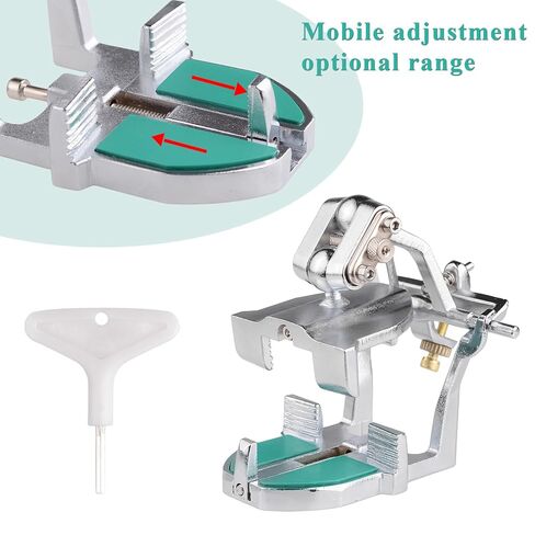 REEHUT Dental Universal Articulator With Magnetic Mounting System Large Size Adjustable Universal Articulator Jaw Frame Lab Equipment in Kuwait