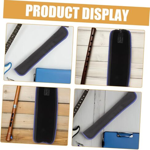 UPKOCH 4 قطعة حقيبة مسجل قماش أكسفورد حقيبة الساكسفون تخزين الناي حقيبة حمل أداة ناعمة للموسيقيين in Kuwait