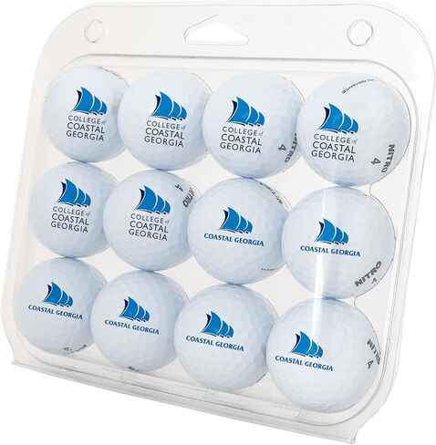 Desert Cactus College of Coastal Georgia Golf Balls 12 Pack – CCG Mariners Full Color Dozen – Officially Licensed Sport Team Accessory in Saudi Arabia