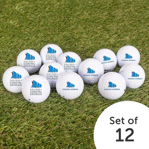 Desert Cactus College of Coastal Georgia Golf Balls 12 Pack – CCG Mariners Full Color Dozen – Officially Licensed Sport Team Accessory in Saudi Arabia