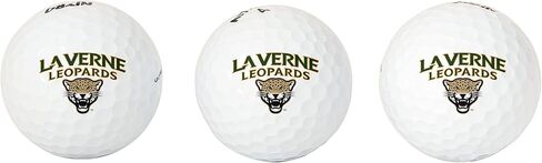 Desert Cactus University of The La Verne Golf Balls 3 Pack – ULV Leopards Full Color Three – Officially Licensed Sport Team Accessory (Design A) in Saudi Arabia