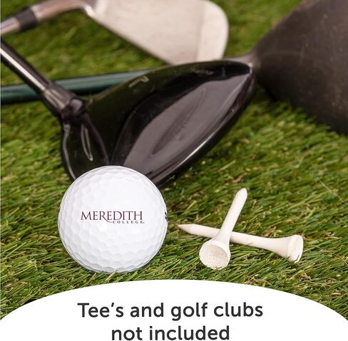 Desert Cactus Meredith College Golf Balls 12 Pack – MC Avenging Angels Full Color Dozen – Officially Licensed Sport Team Accessory in Saudi Arabia