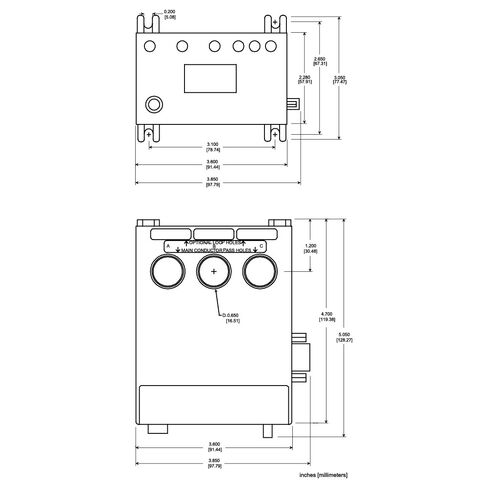 جهاز مراقبة الطاقة MotorSaver Plus ثلاثي الطور/مرحل التحميل الزائد، موديل 777-P2، 200-480 فولت، 2-800 أمبير تحميل كامل (يلزم وجود محولات CT خارجية فوق 90 ​​أمبير) in Kuwait