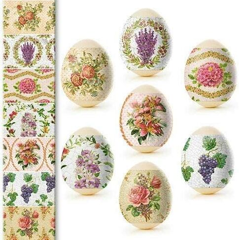 غلاف بيض عيد الفصح الحراري لـ 42 بيضة دجاج بيسانكي، 6 أكمام، 42 تصميمًا، #1 in Kuwait