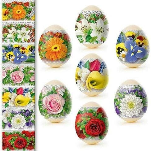 غلاف بيض عيد الفصح الحراري لـ 42 بيضة دجاج بيسانكي، 6 أكمام، 42 تصميمًا، #1 in Kuwait