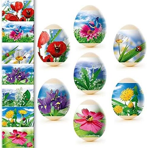 غلاف بيض عيد الفصح الحراري لـ 42 بيضة دجاج بيسانكي، 6 أكمام، 42 تصميمًا، #1 in Kuwait