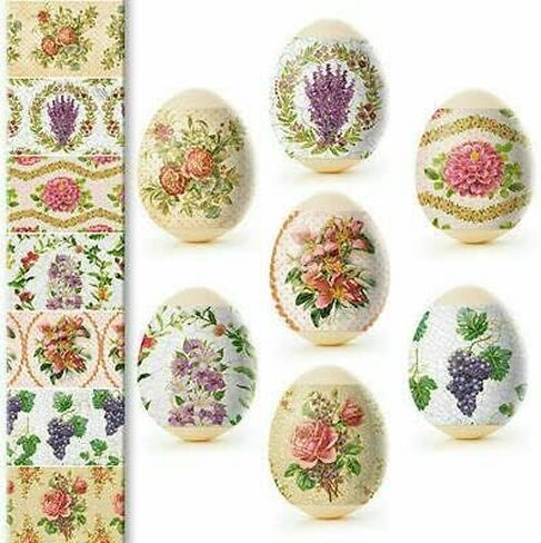 غلاف بيض عيد الفصح الحراري لـ 42 بيضة دجاج بيسانكي، 6 أكمام، 42 تصميمًا، #1 in Kuwait