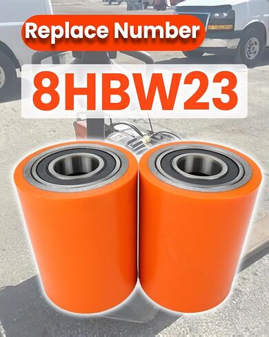 2 قطعة رافعة منصة نقالة عجلات تحميل عجلة عدة 8HBW23 متوافق مع تويوتا موديل 8HBW23 رافعة منصة نقالة كهربائية رفع شاحنة in Saudi Arabia