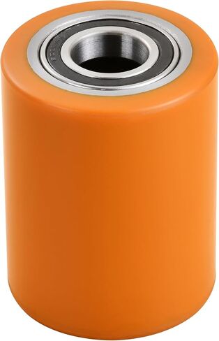 Electric Pallet load wheels 3.35 X 4.33'' (85 X 110mm) with Pre-Installed Bearings 30mm ID Includes Pins in Kuwait