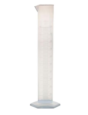 United Scientific™ Plastic Graduated Cylinder, 1000mL - Scientific Measuring Cylinder with Hexagonal Base - Polypropylene Plastic - Laboratory Quality, Autoclavable in Saudi Arabia