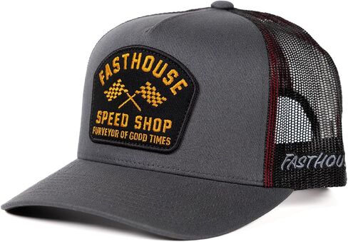 FASTHOUSE Crossroad Hat Oversized (Dark Gray, X-Large) in Saudi Arabia
