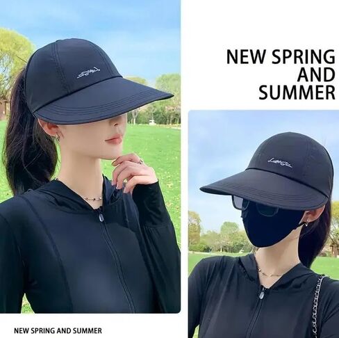 2-Pack UPF Sun Protection Baseball Hat for Men and Women,Quick-Drying Waterproof Wide Brim Outdoor Sports Hat in Saudi Arabia