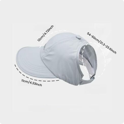 2-Pack UPF Sun Protection Baseball Hat for Men and Women,Quick-Drying Waterproof Wide Brim Outdoor Sports Hat in Saudi Arabia