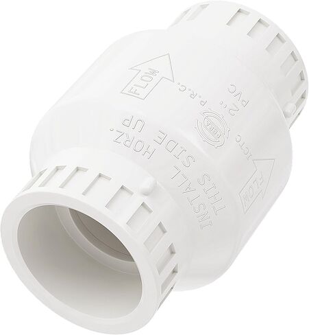 صمام فحص 2 بوصة، جدول PVC 40 صمامًا، وصلات مذيبات صمام فحص PVC 2 بوصة لمنع التدفق العكسي in Kuwait