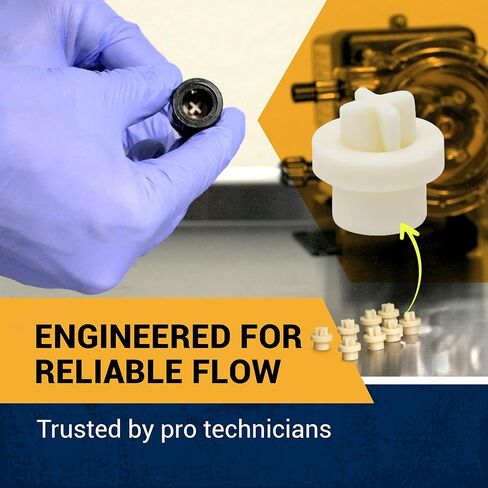 Duck Bill Check Valve Replacements | Compatible with Stenner Pumps - 10 Pack Santoprene Duckbill Valves Pump Parts (MCCVDB0) in Kuwait