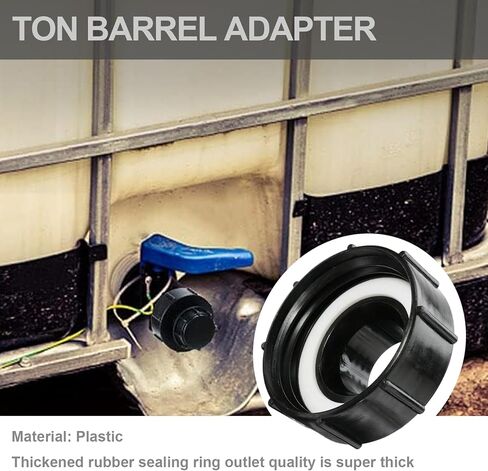 محول خرطوم حمل IBC، محول خرطوم فوهة ختم جيد 4 بوصة، حمل IBC متعدد الوظائف للخزانات، أنابيب الصرف الخاصة، الغسالات in Kuwait